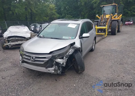 2014 Honda Cr-V Ex-L z USA, uszkodzony, nr VIN 5J6RM4H78EL087800